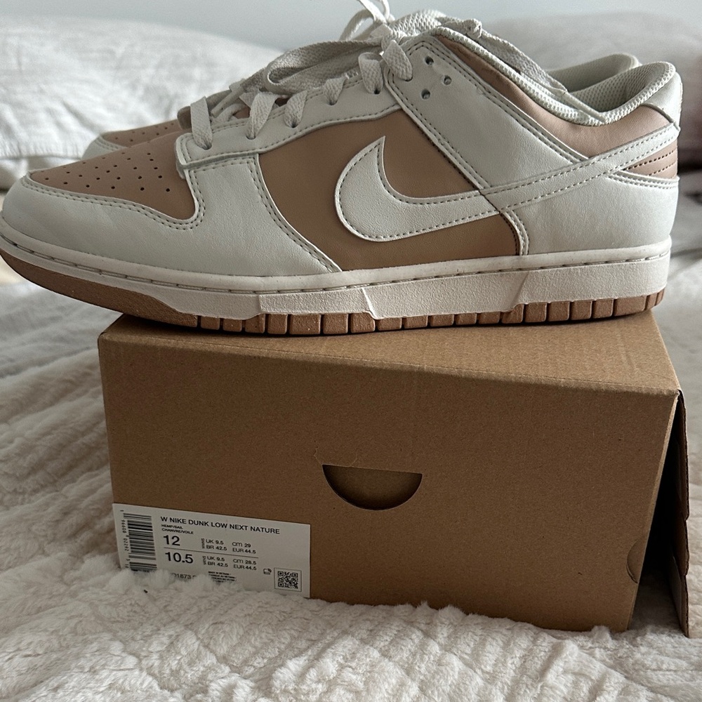 Nike Dunk Low Next Nature sneakers in the Beige Sail colorway